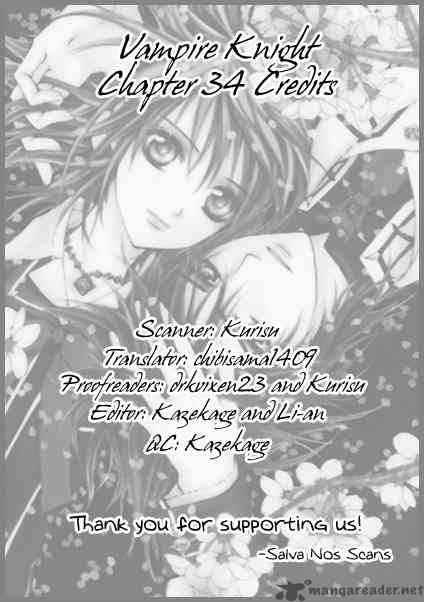 Vampire Knight Chapter 34 Page 32