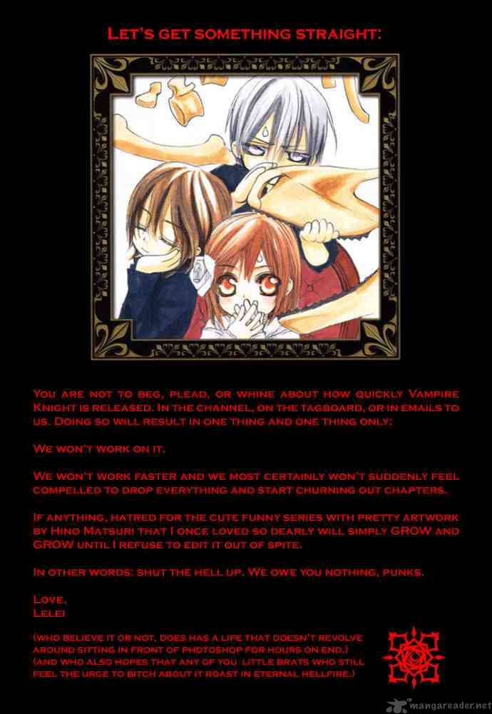 Vampire Knight Chapter 4 Page 34