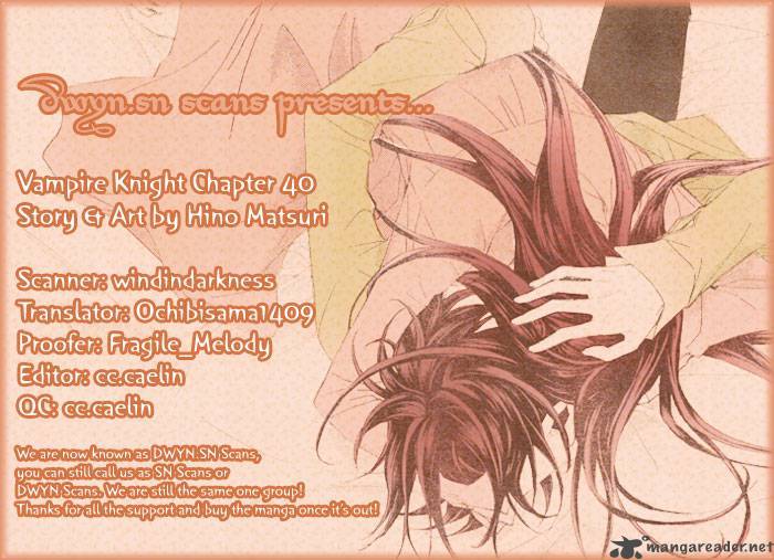 Vampire Knight Chapter 40 Page 32