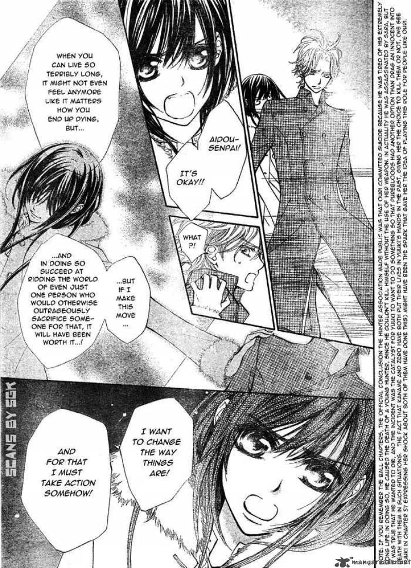 Vampire Knight Chapter 58 Page 6