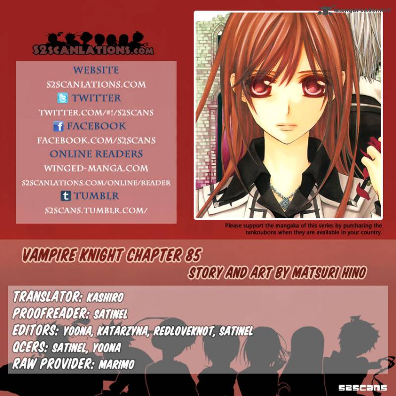 Vampire Knight Chapter 85 Page 1