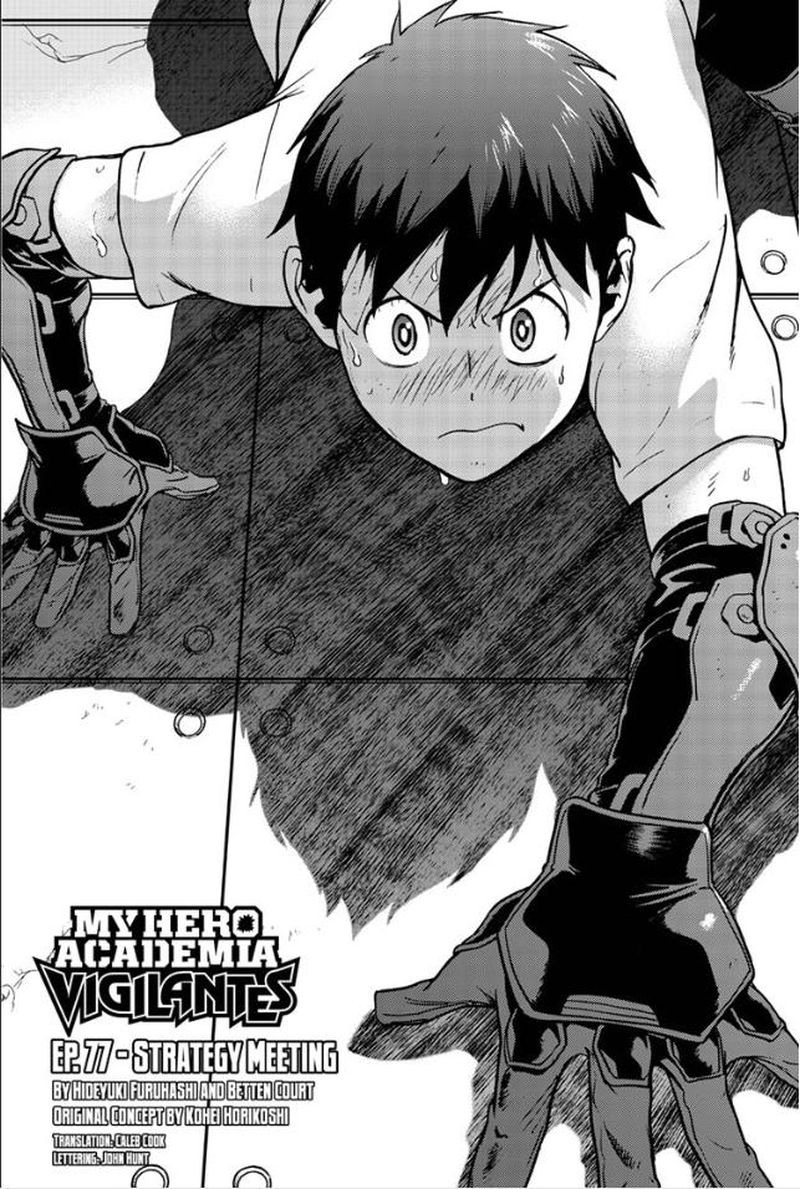 Vigilante Boku No Hero Academia Illegals Chapter 77 Page 1