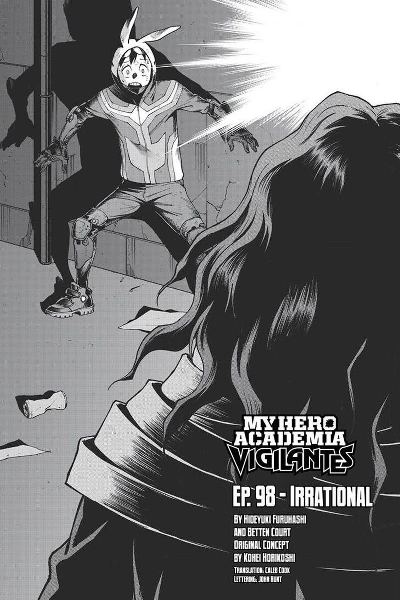 Vigilante Boku No Hero Academia Illegals Chapter 98 Page 1