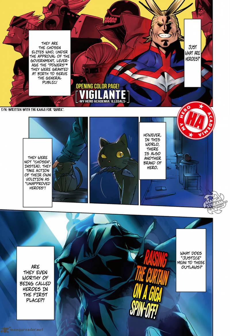 Vigilante My Hero Academia Illegals Chapter 1 Page 17