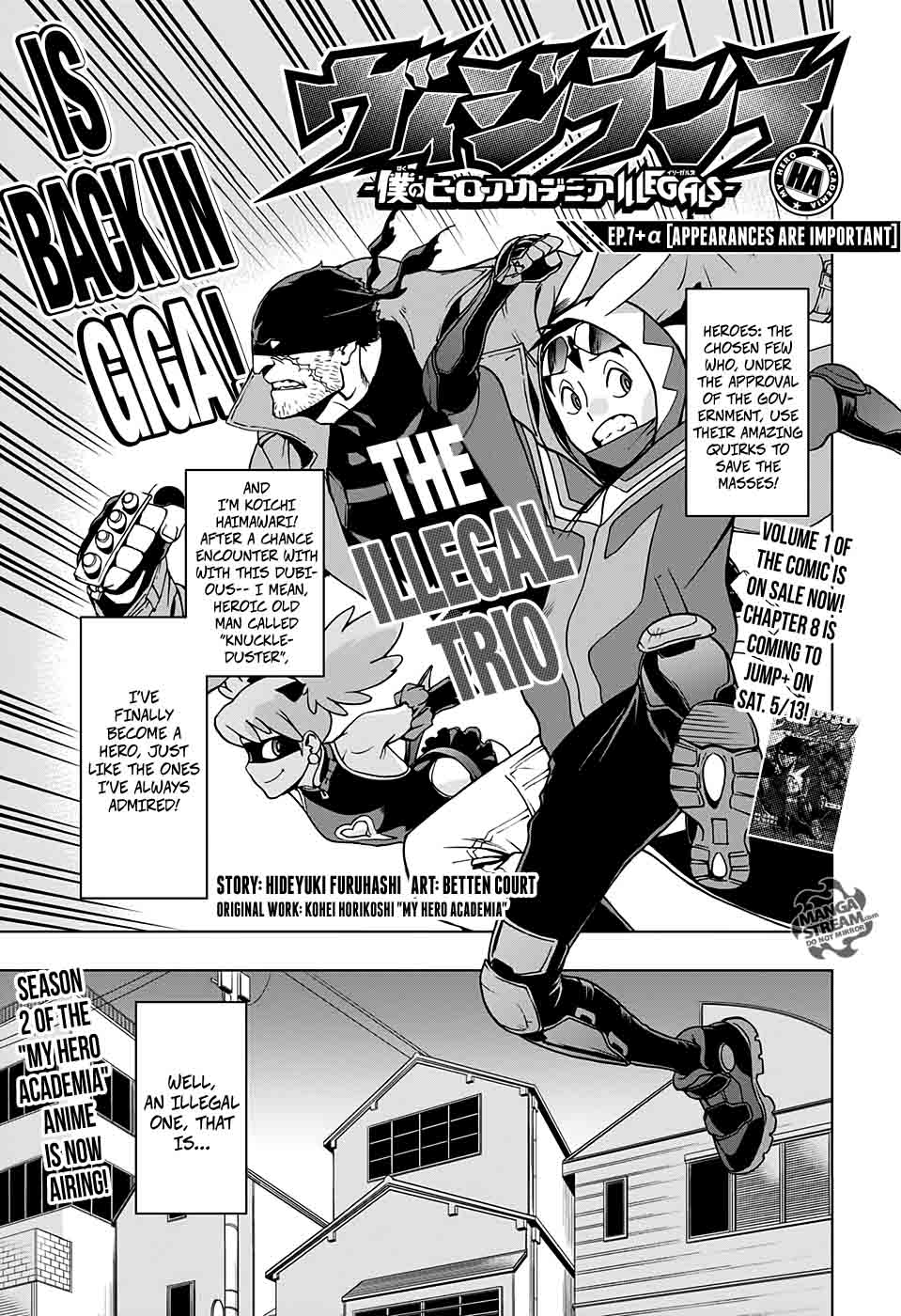 Vigilante My Hero Academia Illegals Chapter 8 Page 1