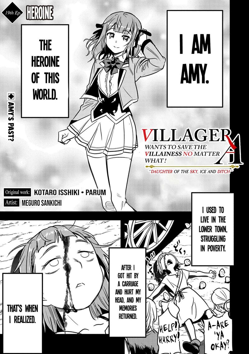 Villager A Wants To Save The Villainess No Matter What Chapter 19 Page 1