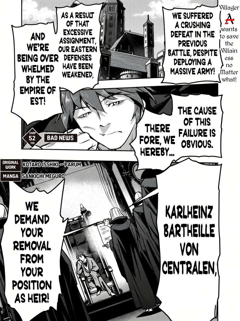 Villager A Wants To Save The Villainess No Matter What Chapter 52a Page 4