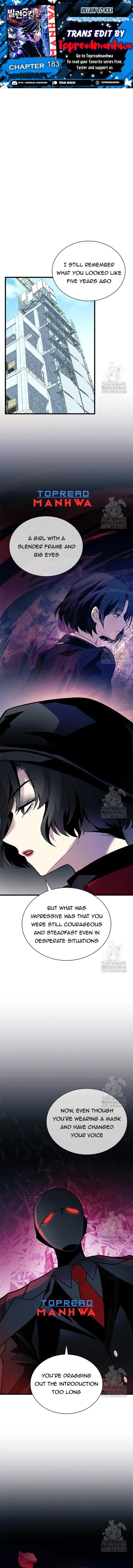 Villain To Kill Chapter 183 Page 1