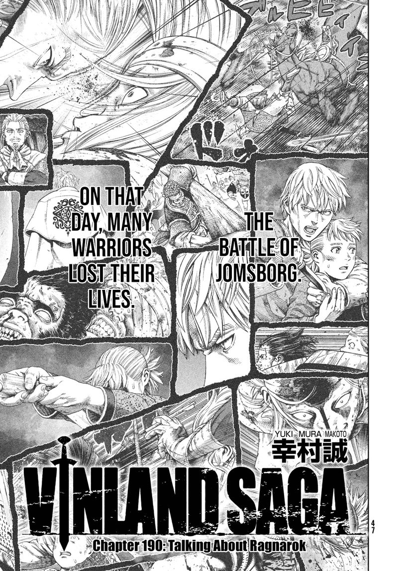 Vinland Saga Chapter 190 Page 1