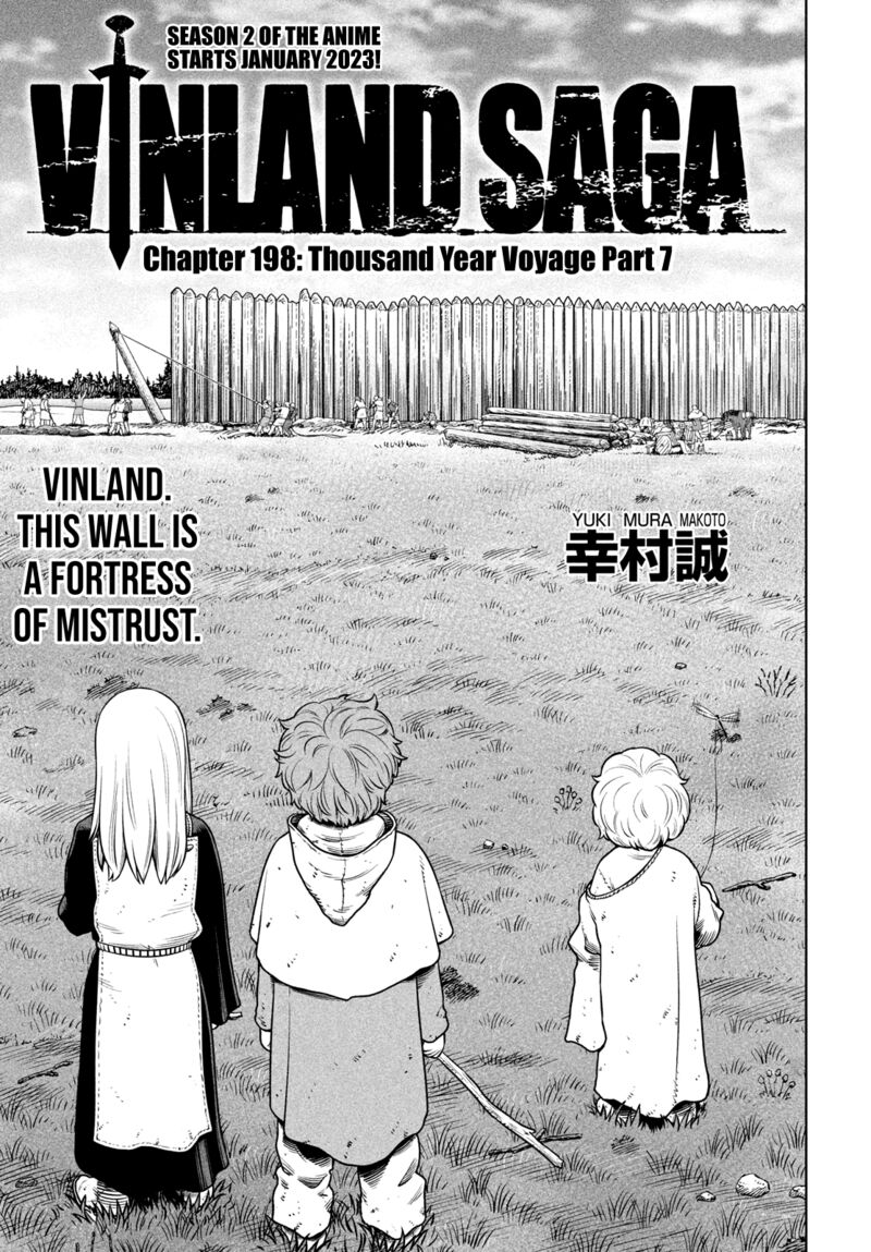 Vinland Saga Chapter 198 Page 1