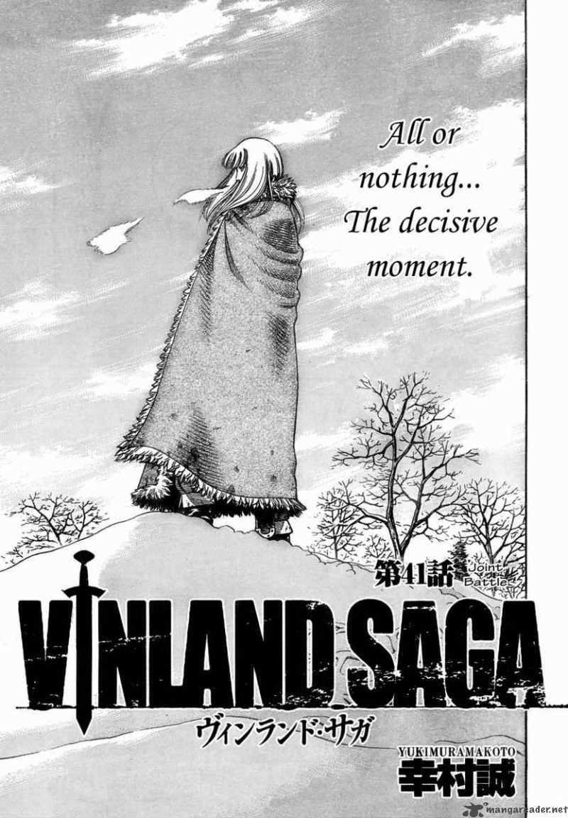 Vinland Saga Chapter 41 Page 1