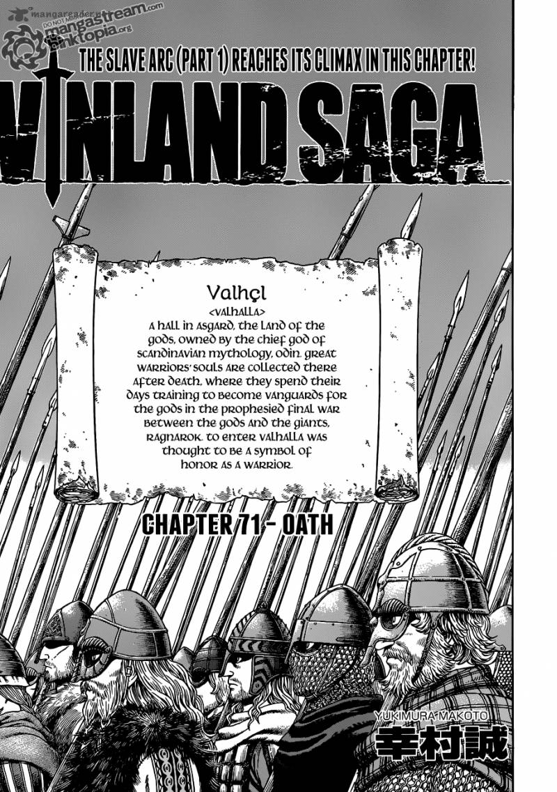 Vinland Saga Chapter 71 Page 1