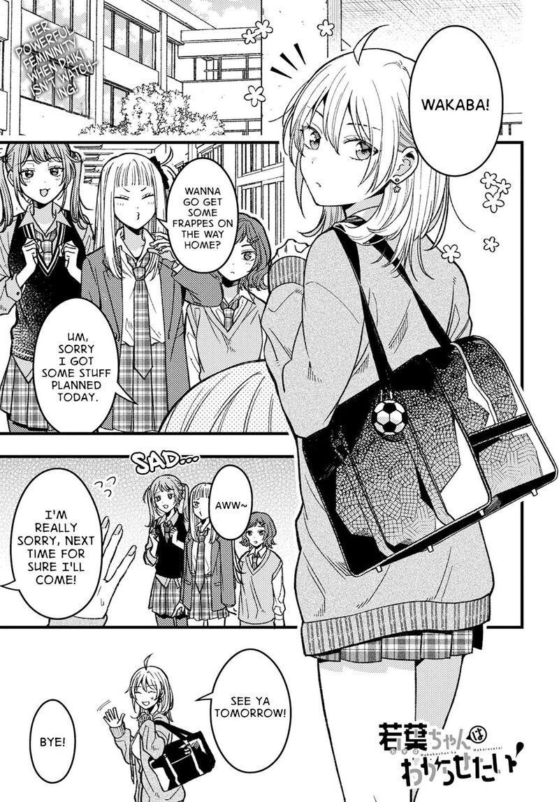 Wakaba Chan Wa Wakarasetai Chapter 4 Page 1