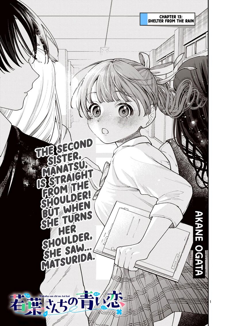 Wakaba San Chi No Aoi Koi Chapter 13 Page 1