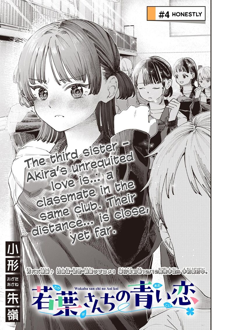 Wakaba San Chi No Aoi Koi Chapter 4 Page 2