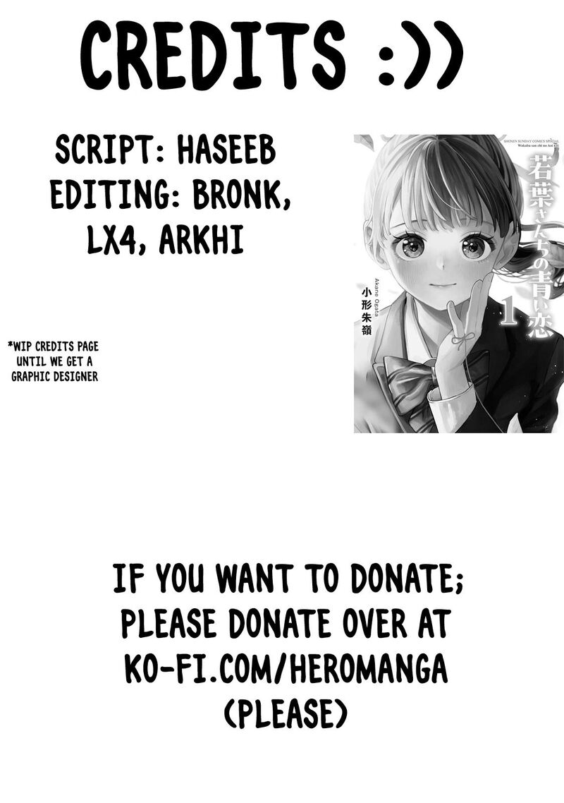 Wakaba San Chi No Aoi Koi Chapter 7 Page 1