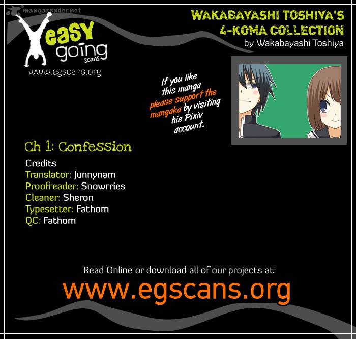 Wakabayashi Toshiyas 4 Koma Collection Chapter 1 Page 1