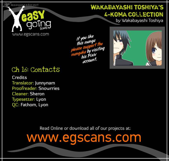 Wakabayashi Toshiyas 4 Koma Collection Chapter 16 Page 1