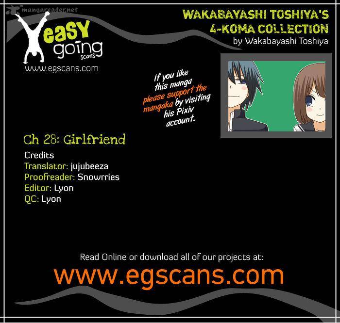 Wakabayashi Toshiyas 4 Koma Collection Chapter 28 Page 1