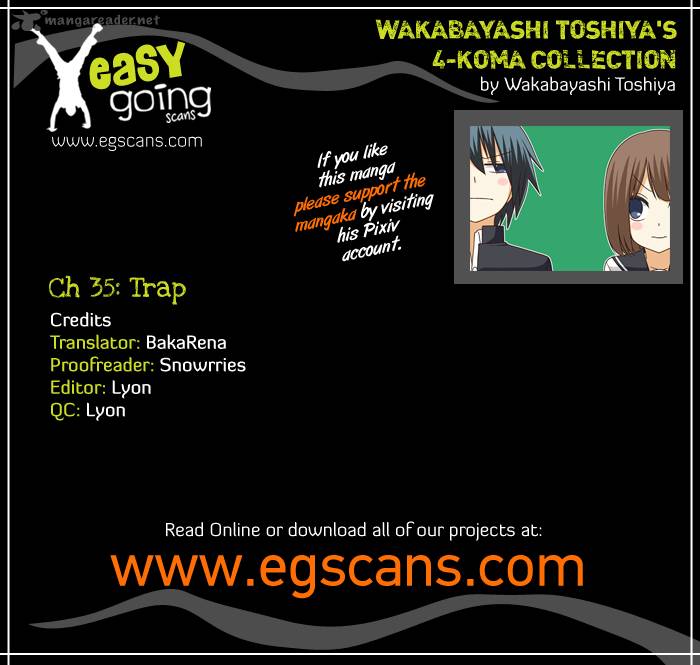 Wakabayashi Toshiyas 4 Koma Collection Chapter 35 Page 1