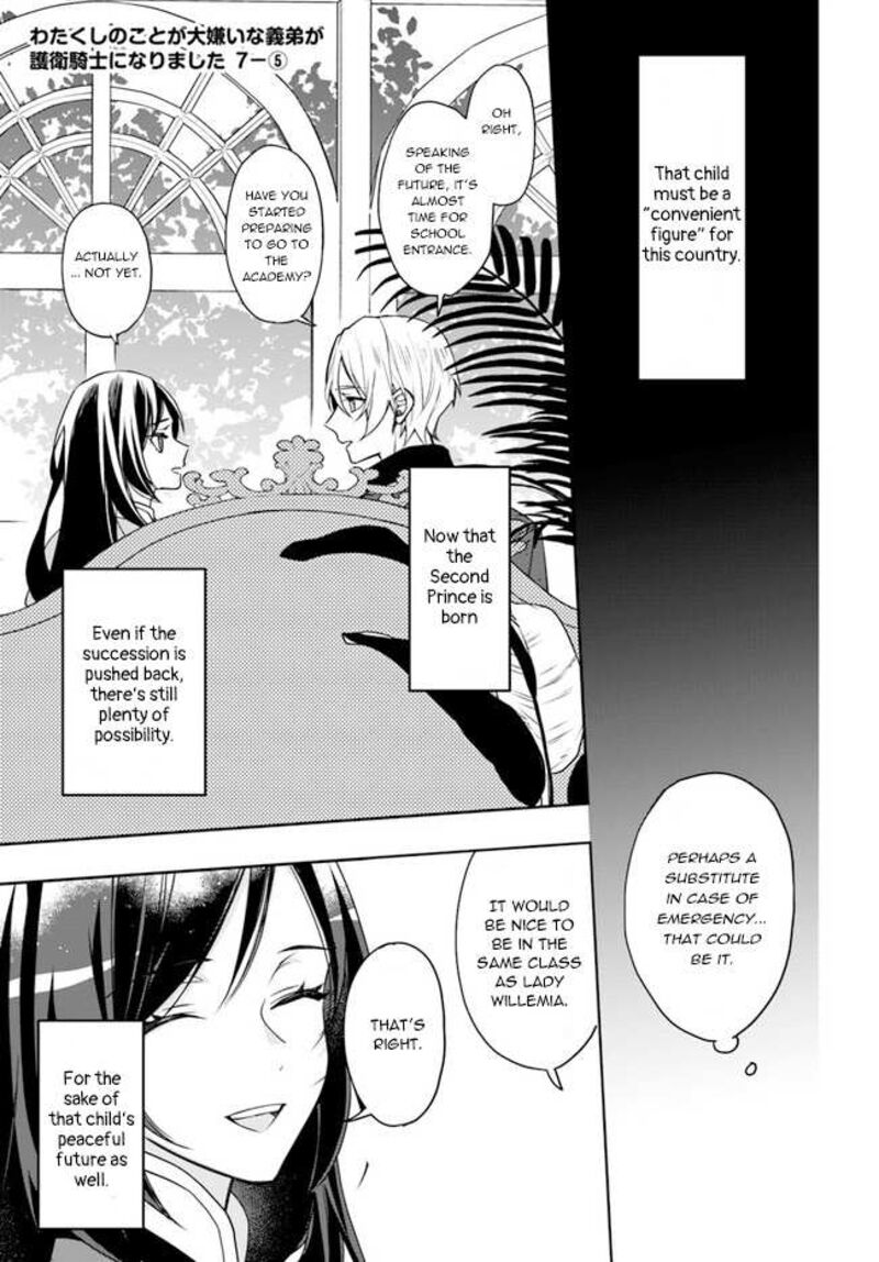 Watakushi No Koto Ga Daikirai Na Gitei Ga Goei Kishi Ni Narimashita Chapter 7 Page 27