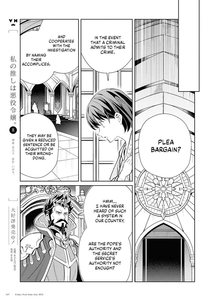 Watashi No Oshi Wa Akuyaku Reijou Chapter 42 Page 8