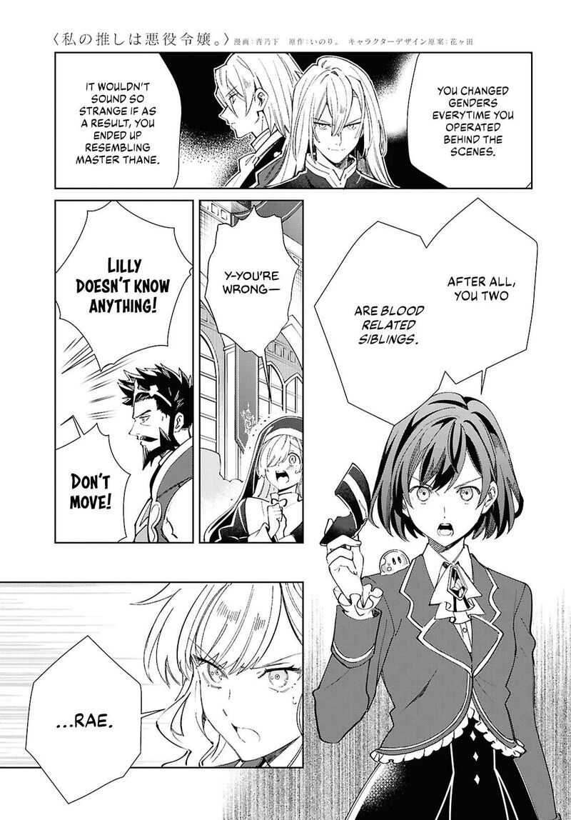 Watashi No Oshi Wa Akuyaku Reijou Chapter 49 Page 21
