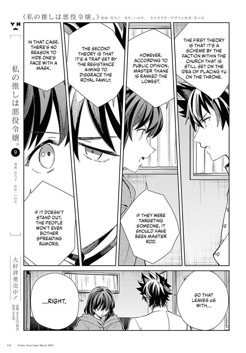 Watashi No Oshi Wa Akuyaku Reijou Chapter 49 Page 3
