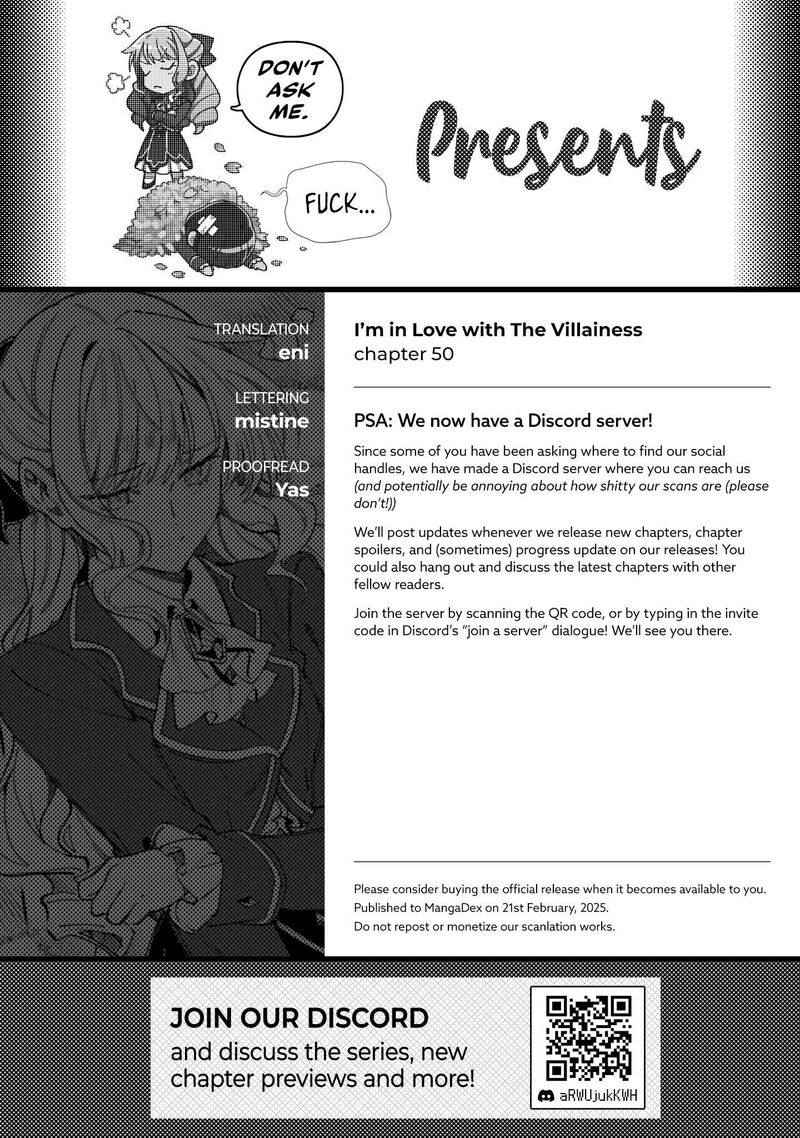 Watashi No Oshi Wa Akuyaku Reijou Chapter 50 Page 39