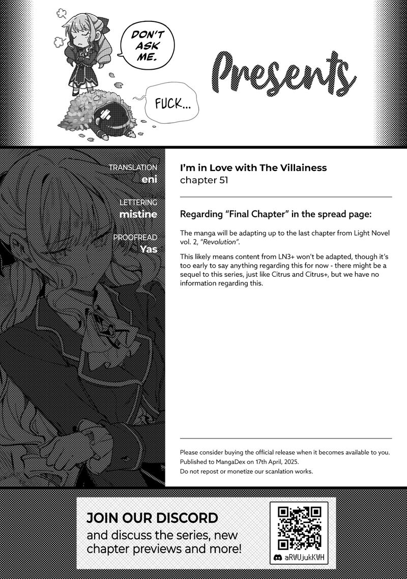 Watashi No Oshi Wa Akuyaku Reijou Chapter 51 Page 30