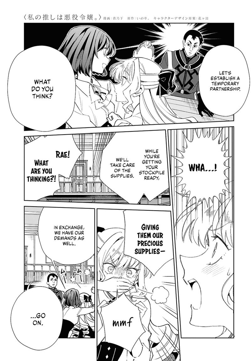 Watashi No Oshi Wa Akuyaku Reijou Chapter 54 Page 37