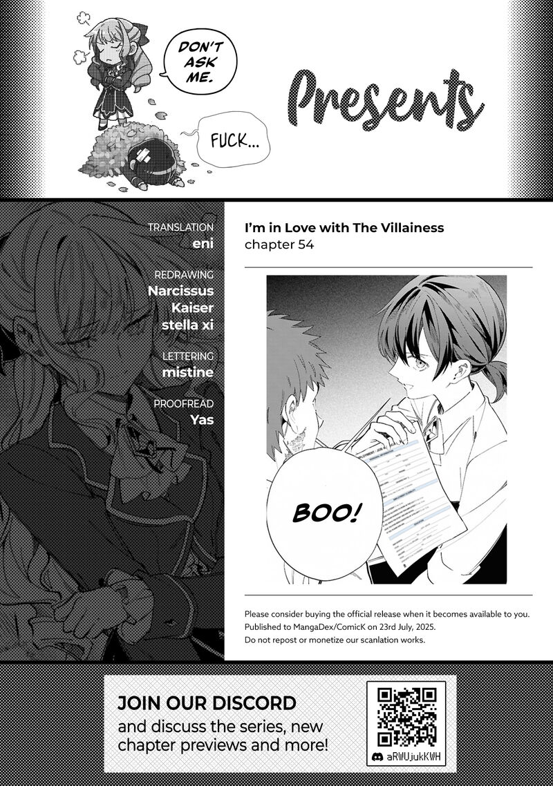 Watashi No Oshi Wa Akuyaku Reijou Chapter 54 Page 45