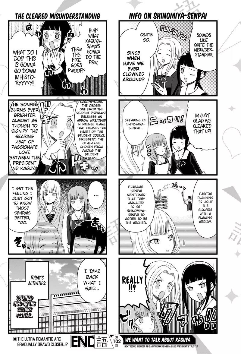 We Want To Talk About Kaguya Chapter 102 Page 4