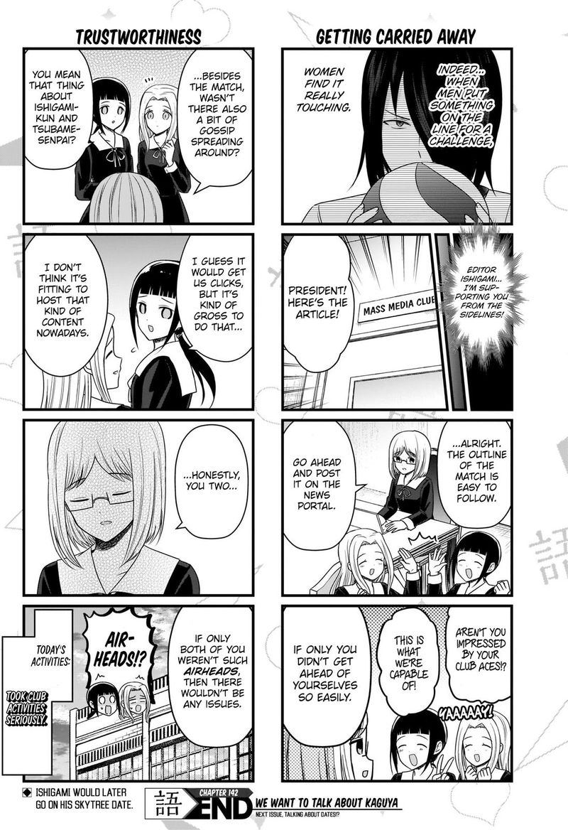 We Want To Talk About Kaguya Chapter 142 Page 5