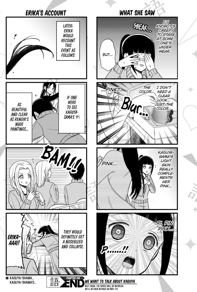 We Want To Talk About Kaguya Chapter 148 Page 4