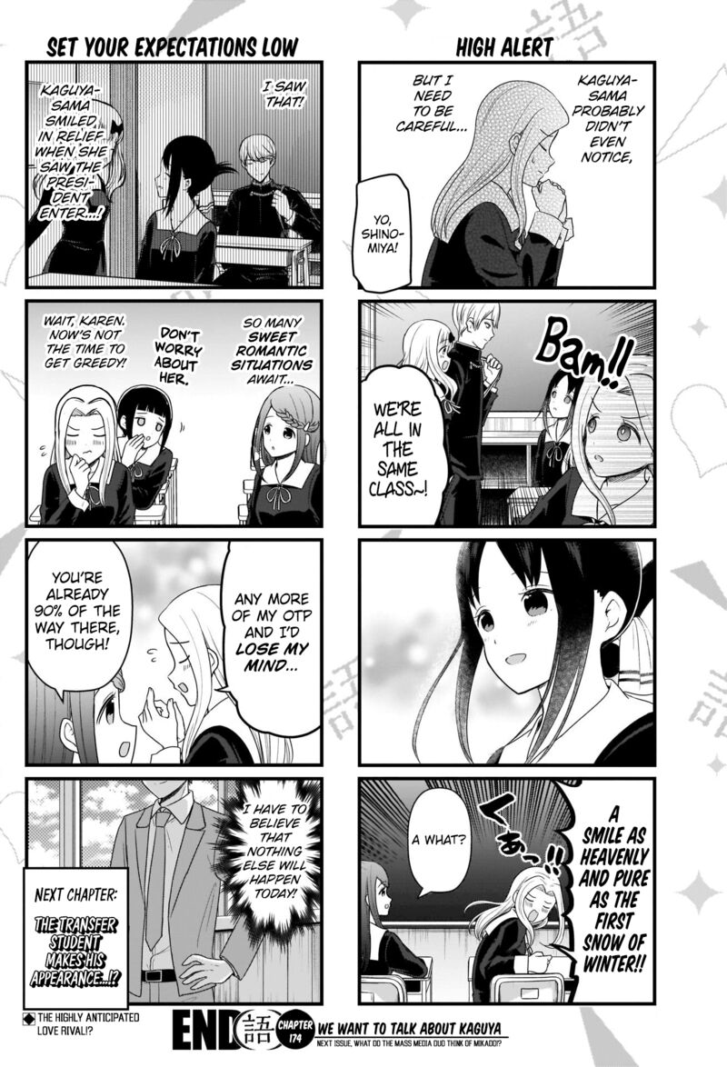 We Want To Talk About Kaguya Chapter 174 Page 4