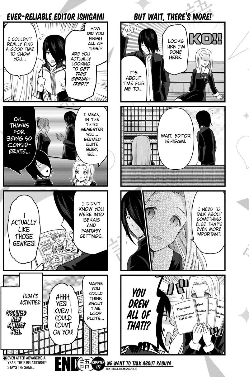 We Want To Talk About Kaguya Chapter 177 Page 5