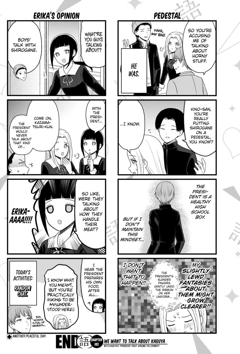 We Want To Talk About Kaguya Chapter 183 Page 5