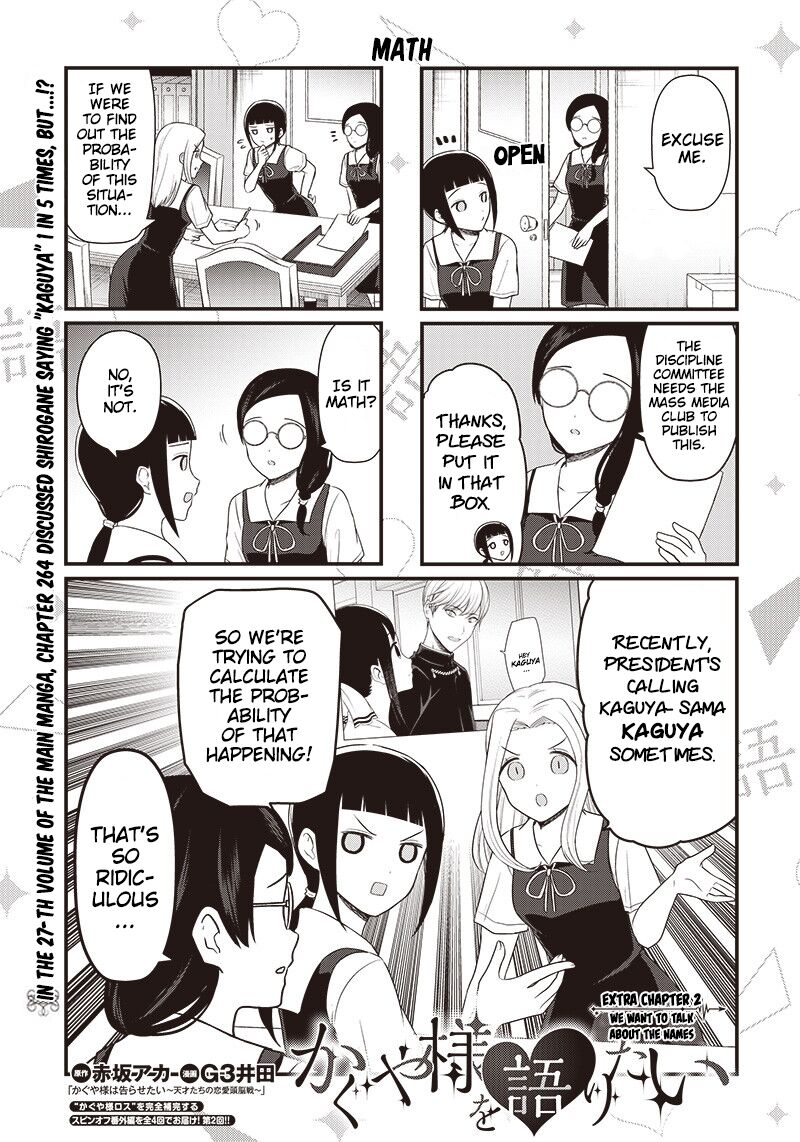 We Want To Talk About Kaguya Chapter 194b Page 2