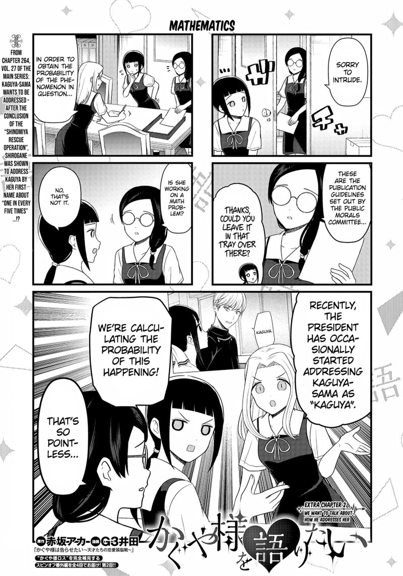 We Want To Talk About Kaguya Chapter 196 Page 2
