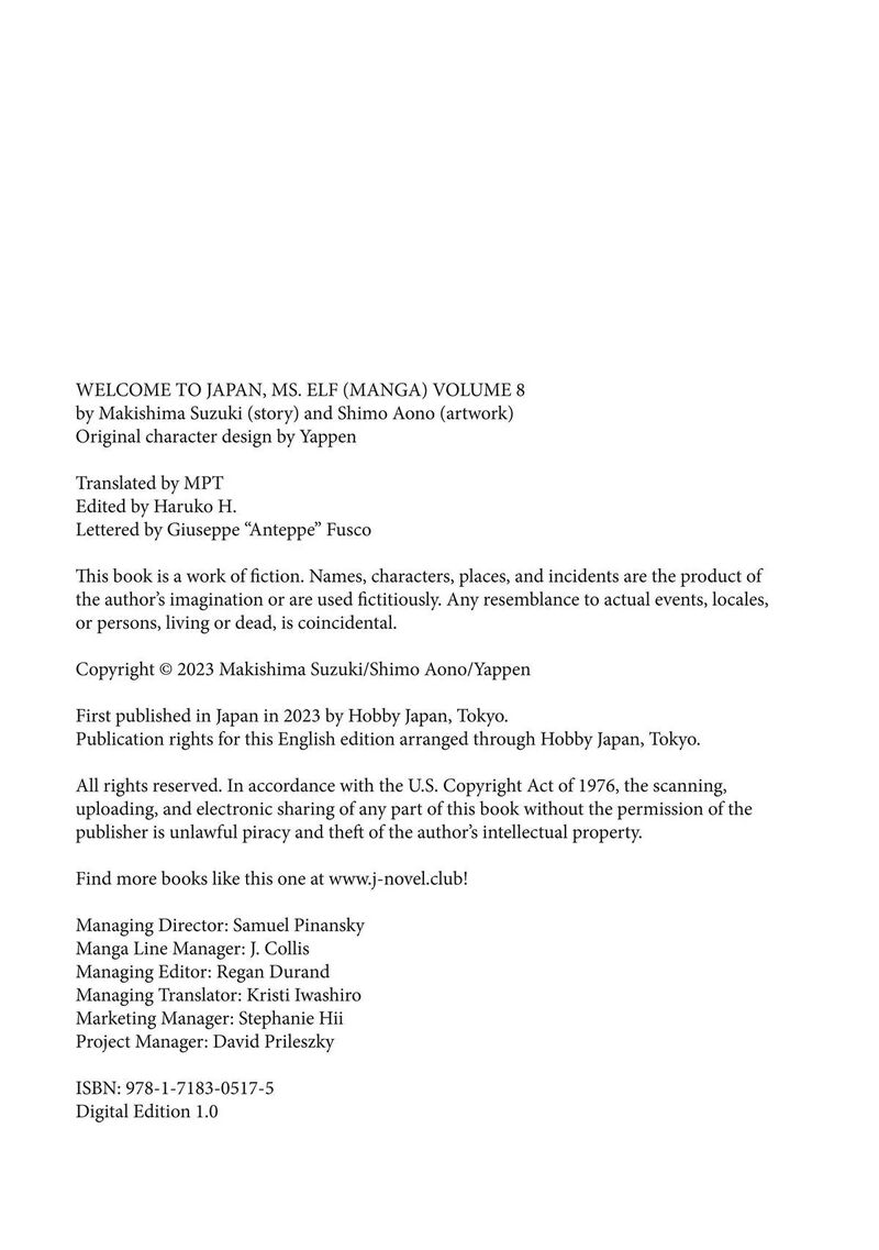 Welcome To Japan Elf San Chapter 46e Page 7