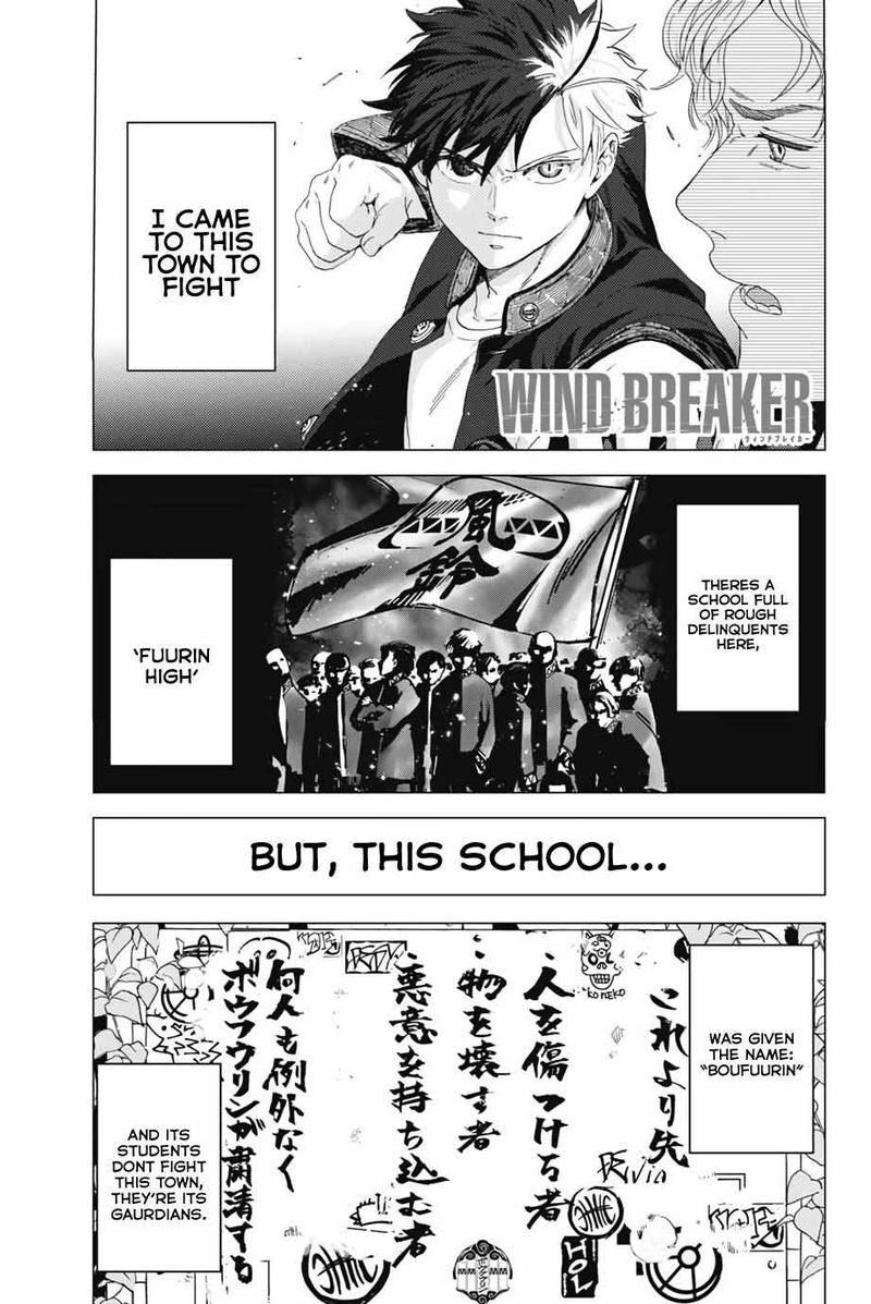 Wind Breaker Japan Chapter 2 Page 1