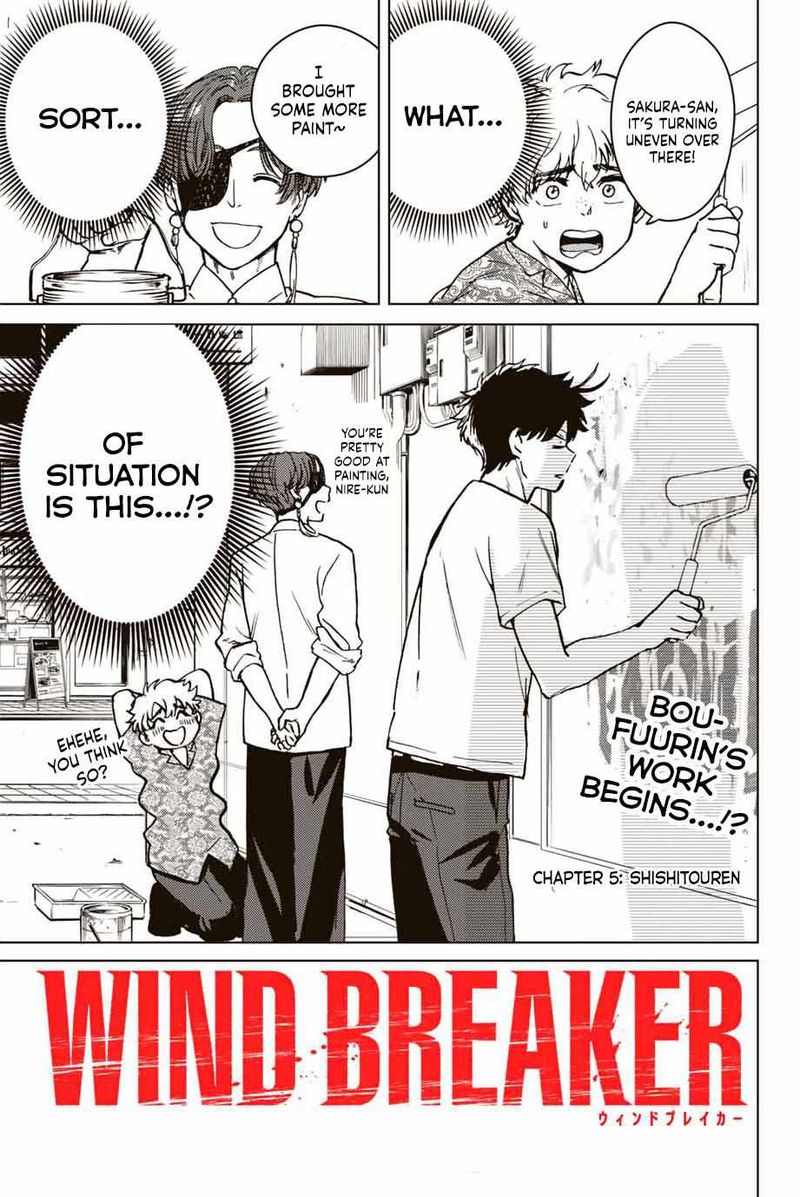 Wind Breaker Japan Chapter 5 Page 1