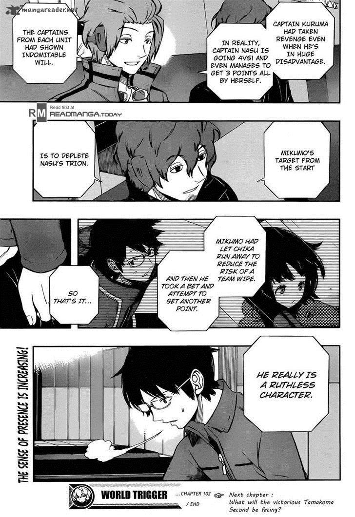 World Trigger Chapter 102 Page 20