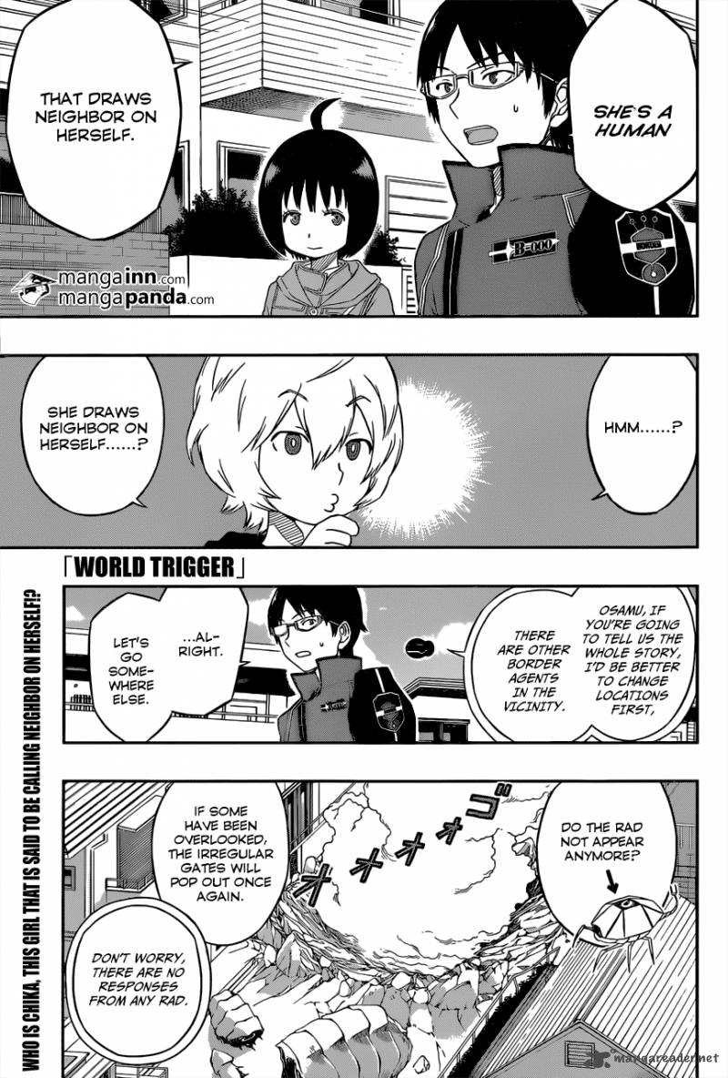 World Trigger Chapter 13 Page 1