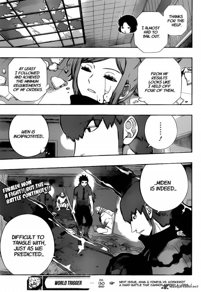 World Trigger Chapter 130 Page 18