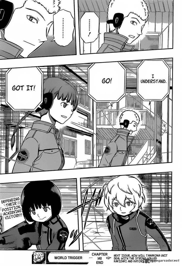 World Trigger Chapter 141 Page 19