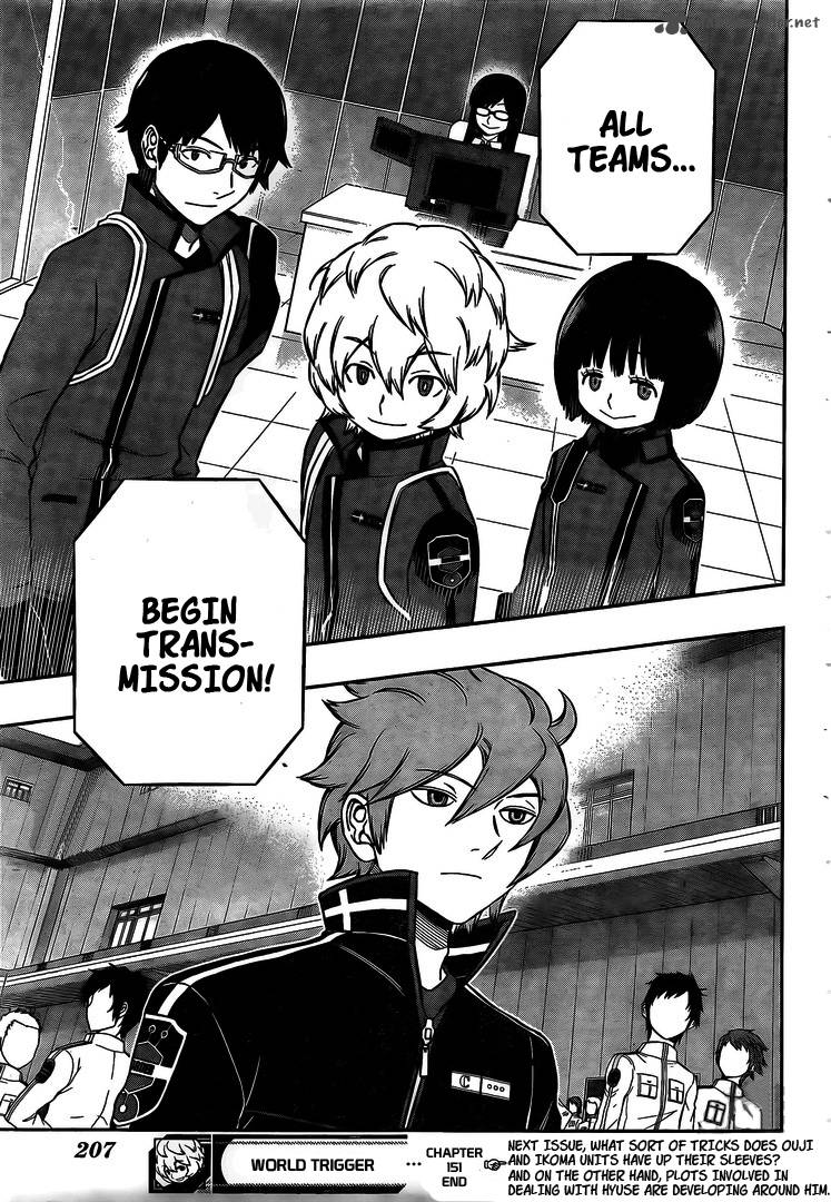 World Trigger Chapter 151 Page 19