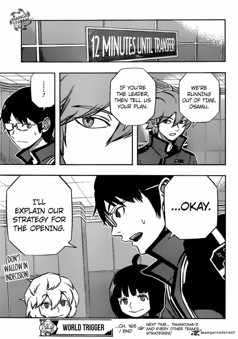 World Trigger Chapter 165 Page 19