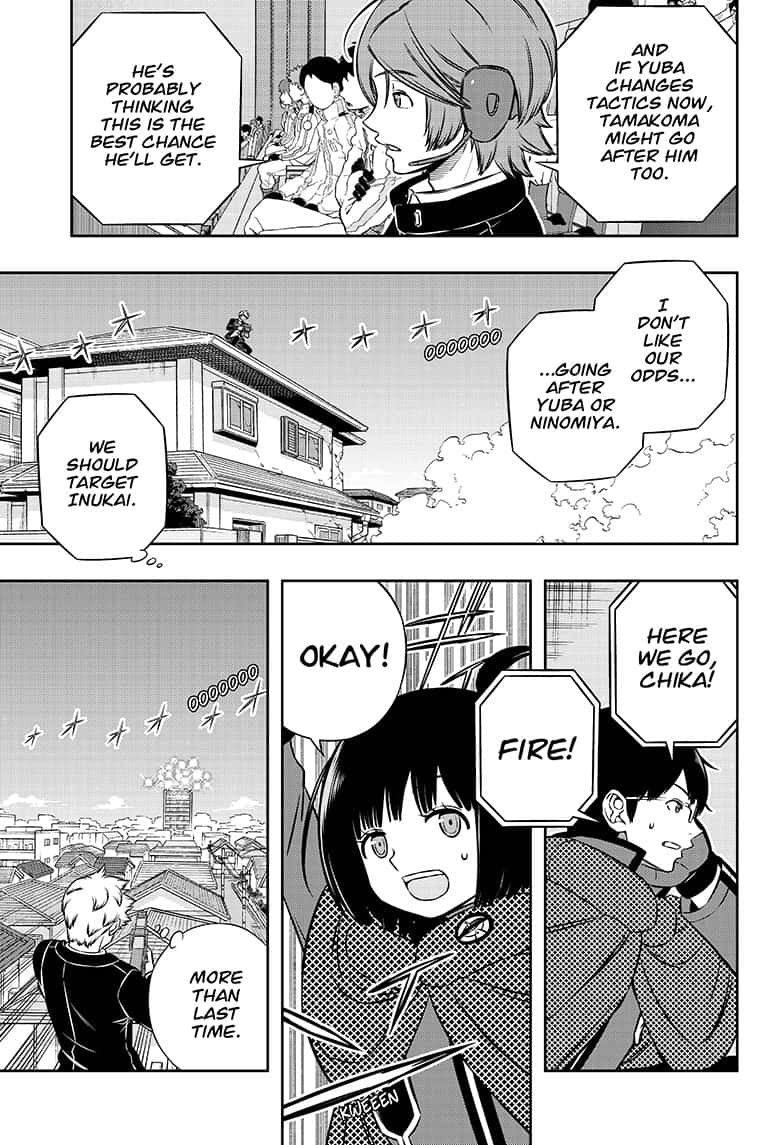 World Trigger Chapter 192 Page 11